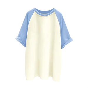 เสื้อยืดลำลองทรงเข้ารูปสำหรับผู้ชาย ผ้าสโตนวอช โพลีเอสเตอร์ผสมคอตตอน คอกลม แขนสั้น มีหลายขนาดให้เลือก ใส่ได้ทุกวัน - Product Image 3