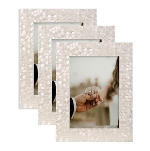 Cadre photo moderne en nacre incrustée pour décoration intérieure de luxe, souvenirs familiaux, cadeaux d'anniversaire et aménagement de la maison - Product Image 5