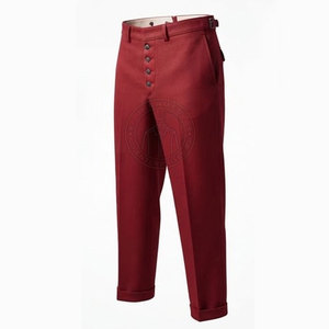 Reproduction de pantalon de combat allemand en toile droite légère, avec panneaux détaillés, poches pratiques et robustes. - Product Image 3
