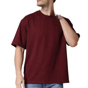 Camiseta Casual para Hombre al por Mayor, 100% Algodón, Talla Grande, Manga Corta, Ecológica, Transpirable, Tejido Jersey de 220g - Product Image 6