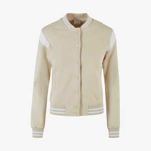 Women High School Fashion Women Varsity <b>Jackets</b> Leather Sleeve Outerwear College Varsity Baseball <b>Jackets</b> For Ladies - Product Image 1