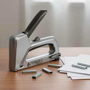 Pistolet à agrafes manuel robuste en aluminium moulé sous pression (6-en-1) OEM ODM - Product Image 1