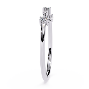 Classic 925 Silver Tennis <b>Bracelet</b> with Round Brilliant Cut Diamond Claw Setting Unisex Jewelry for Engagement - Product Image 3
