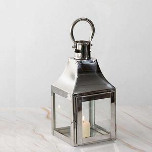 Farolillo de Hierro Pequeño Hecho a Mano, Ecológico, Portavelas Decorativo para Centro de Mesa de Boda, Colgante para Fiestas - Product Image 3