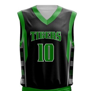 Meilleures ventes : Maillot de basketball respirant pour enfants, grande taille, séchage rapide, antibactérien, 100 % polyester, personnalisable, prix abordable - Product Image 4