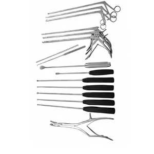 Anterior spine discectomy set surgical <b>instruments</b> orthopedic <b>neurosurgery</b> tools stainless steel spinal surgery grade kit - Product Image 2