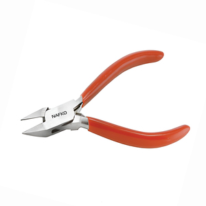 Pince coupante de précision Nafko en acier inoxydable 130 mm pour bijouterie, artisanat DIY, coupe-fil, outils de bijouterie OEM de haute qualité - Product Image 1