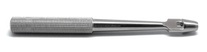 Punzón de tejido dental recto, instrumento quirúrgico de acero inoxidable con agarre moleteado, manual, reutilizable, autoclavable, clase I, para cirugía. - Product Image 2