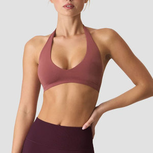 Ropa Deportiva OEM Transpirable para Mujer, Espalda Descubierta, Cuello en V Profundo, Elástica en 4 Direcciones, Spandex y Nailon Ligero de 180 g/m², Acolchada - Product Image 4
