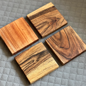 Sous-verres en bois, vente directe usine, 300 mm de diamètre, tapis et coussinets antidérapants, design en bois massif, offre spéciale - Product Image 4