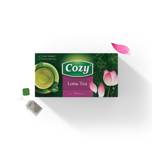 High Grade Heat Seal Cozy Lotus <b>Flower</b> Tea Bags <b>Flower</b> Scented Fruit Tea Double Chamber Bags Tea Bags Pouches - Product Image 1