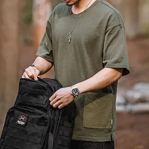 T-shirt à manches longues surdimensionné pour homme, coupe ajustée, séchage rapide, idéal pour la gym et la course, avec logo personnalisé, vente en gros, qualité supérieure, produit d'usine. - Product Image 3