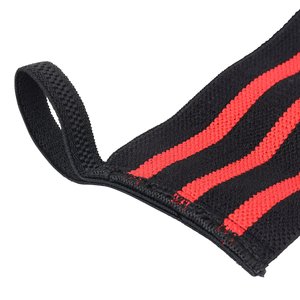 Bandes de poignet réglables en polyester et coton de haute qualité, antidérapantes et respirantes pour la musculation, la gym, l'haltérophilie et les sports - Oriental - Product Image 4