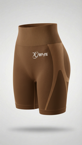 กางเกงขาสั้นออกกำลังกายผู้หญิง ระบายอากาศได้ดี เอวสูง ยกกระชับสะโพก เหมาะสำหรับโยคะ ฟิตเนส และออกกำลังกายทั่วไป - Product Image 2