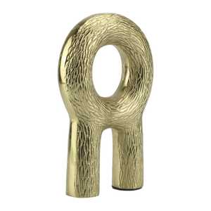 Jaffs Exports 36cm H X 8cm W X 16.5cm L Golden Aluminium Horse Head Sculpture Artistic Figurine Handmade Eco-Friendly Modern - Product Image 4