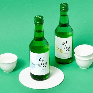 [So1ne Company] Liqueur coréenne aromatisée au Soju ARYEON 360ml, bouteille verte, filtrée au charbon de bambou, spiritueux aux fruits - Product Image 3
