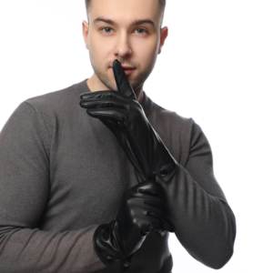 Guantes de Piel de Oveja Genuina de Alta Calidad de Fábrica OEM, Guantes Clásicos Rojos para Mujer, con Decoración de Costuras Finas y Rectas - Product Image 4