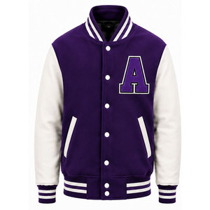 Casual Men <b>Letterman</b> <b>Jacket</b> Embroidered Outerwear Bulk Supplier Durable Men <b>Letterman</b> <b>Jacket</b> - Product Image 1