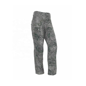 Men's Camouflage Soft <b>Shell</b> Hunting Pants Breathable Polyester Autumn Wear Multi Pockets Design Hunting Pants - Product Image 3