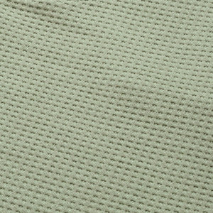 Camiseta de Manga Larga para Hombre, Cuello Redondo, Tejido Waffle, Color Sólido, Transpirable, Corte Regular, Verde - Product Image 6