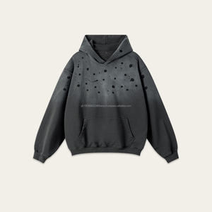 Trendy Gradient Color <b>Sweatshirt</b> for Men Thick 100% Cotton <b>Velour</b> Hoodies Autumn Winter Must-Have Lined Design DDP Shipping - Product Image 6