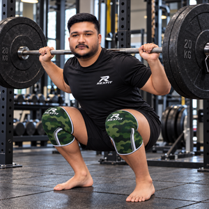Genouillères de sport de haute qualité pour squats, musculation, entraînement fitness, logo personnalisé, OEM, ODM, vente en gros, usine - Product Image 4