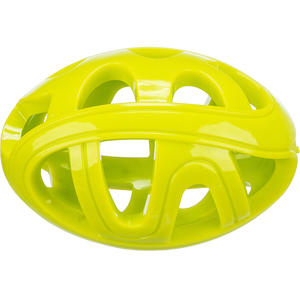 11 cm Lime Rugby Panal TPR <b>Interactive</b> and Movement <b>Pet</b> <b>Toy</b> - Product Image 1