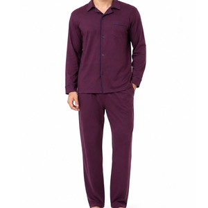 <b>Men</b> Cotton <b>Pajama</b> <b>Set</b> Soft Sleepwear Premium Comfort Soft Touch Relaxed Fit Breathable Feel Everyday Wear Custom Ready - Product Image 1