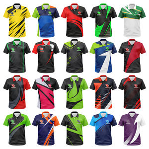 Camiseta de Pádel Personalizada para Hombre, de Poliéster de Secado Rápido, Uniforme de Equipo, Fabricante OEM, Camiseta de Pickleball, Ropa Deportiva de Fábrica - Product Image 2