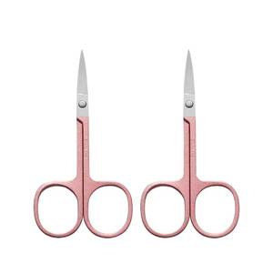 <b>Pink</b> Manicure Scissors Stainless Steel Blade Round Handle Cuticle Trimmer Beauty <b>Tools</b> for Adults - Product Image 1