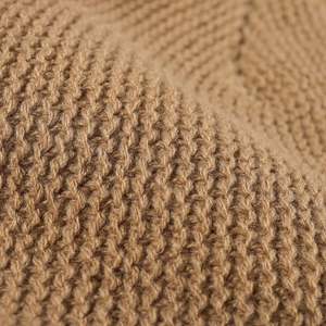 Gorro de Lana Jacquard de Punto Trenzado de Color Sólido con Forro de Terciopelo, Protección Cálida para los Oídos, para Hombre y Mujer - Product Image 2