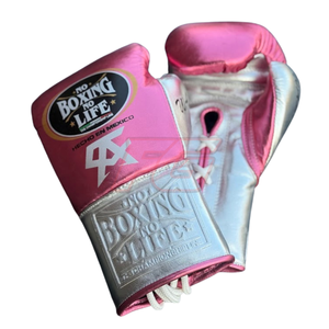 No Boxing No Life - Guantes de Boxeo de Piel de Vacuno para Entrenamiento y Sparring, Cómodos, con Cierre de Cordones, Ligeros, Transpirables, Elásticos, OEM - Product Image 3
