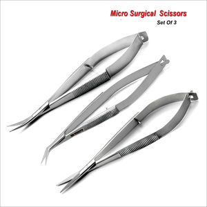 Tijeras de Acero Inoxidable Multifunción con Puntas Afiladas y Hoja Curva para Manicura - Product Image 5