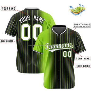 เสื้อเจอร์ซีย์เบสบอลพิมพ์ซับลิเมชันชุดเบสบอลผ้าคุณภาพสูงออกแบบได้ตามต้องการ - Product Image 5