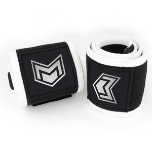 Muñequeras de servicio superpesado con logotipo personalizado, muñequeras Unisex de 24 "para levantamiento de pesas, entrenamiento de fuerza, muñequeras de levantamiento de pesas - Product Image 2