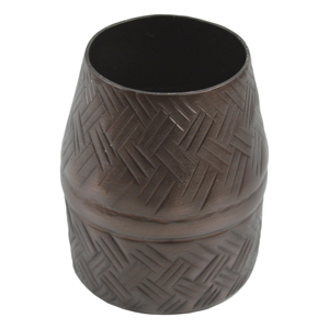 Porte-bougie en cire au design européen avec finition cuivrée, pour bougies chauffe-plat et pots de bougies, décoration intérieure, mariage, fêtes et design. - Product Image 4