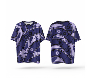 เสื้อยืด OEM แบบซับลิเมชั่นเต็มตัว ออกแบบเองได้ สำหรับชุดออกกำลังกาย |   ผู้จัดจำหน่ายเสื้อผ้าออกกำลังกายแบบซับลิเมชั่น |   ไซส์ผู้ชาย ผู้หญิง และเยาวชน - Product Image 5