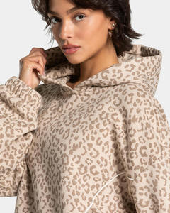 Premium Women Leopard Print Tracksuit Custom OEM Wholesale Factory Supplier USA Fashion Streetwear Activewear Collection - Product Image 6