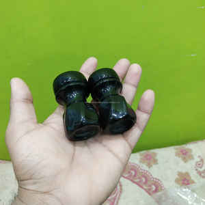 Manche de brosse à raser artisanal de qualité supérieure en véritable corne de buffle noir pour un toilettage de luxe au meilleur prix - Product Image 4