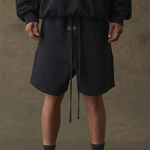 Pantalones Cortos Casuales de Felpa Gruesa para Hombre, Estilo Urbano Personalizado, Reflectantes, de Algodón Sólido, Felpa Francesa, Transpirables y de Secado Rápido - Product Image 6