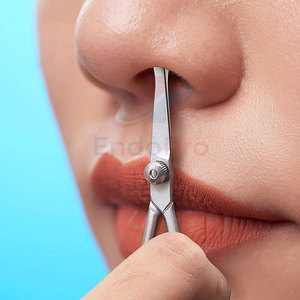Tijeras Nasales de Precisión con Acabado Premium, Resistentes al Óxido, para Salón de Belleza - Product Image 5