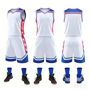 Uniforme de Baloncesto Personalizado de Alta Calidad – Camiseta y Pantalones Cortos Sublimados 100% Poliéster - Product Image 5