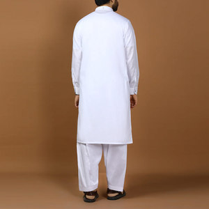 Vestidos Tradicionales Afganos de Estilo Decente, Conjunto de 2 Piezas Shalwar y Kameez Bordado Vintage, Moda Casual de Verano, Bandhgala Afgana - Product Image 2