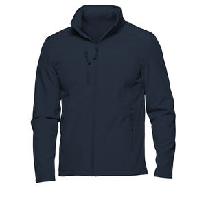 Chaqueta Softshell Personalizada de Color Sólido, Resistente al Viento y al Agua, con Cierre de Cremallera, Transpirable y Agradable al Tacto - Product Image 2