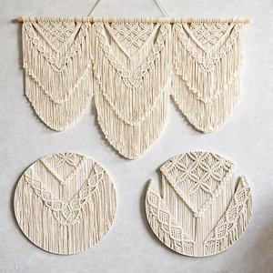 Handmade Beautiful Sunrise Dream Catcher <b>Wall</b> <b>Hanging</b> Macrame <b>Boho</b> Hangers Cotton Dream Catcher for Home and Office Decoration - Product Image 2