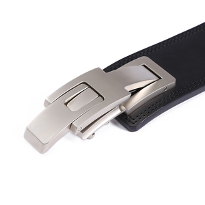 Ceinture de musculation en cuir avec boucle réglable pour l'entraînement en force, soutien lombaire unisexe, respirante, service OEM ODM - Product Image 2