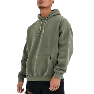 <b>Style</b> Oversized 100% Cotton Cropped Sun Faded Hoodie for Men Rainbow <b>Spray</b> High Quality Custom Men's Hoodies Manufacturer Street - Product Image 1