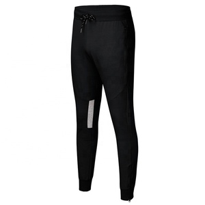 Custom Made With Your Own Logo Men's Homme Wide Leg Pants Active Unisex Sweat Pants With Side Pockets Zipper Jogger - Product Image 3