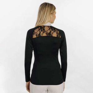 Chemise de compétition équestre de haute qualité, extensible dans 4 directions, en tissu technique doux au toucher, idéale pour la compétition et les spectacles. - Product Image 3