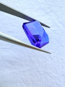 Venta al por mayor de espinela azul natural, corte brillante, para joyería hecha a mano, a precio de mayoreo por proveedor - Product Image 1